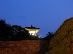 待鶴樓方面を撮影した夜景